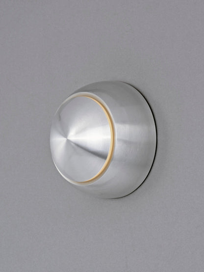 ET2 Contemporary Lighting Alumilux: Fulcrum LED Outdoor Wall Sconce in Satin Aluminum E41375-SA