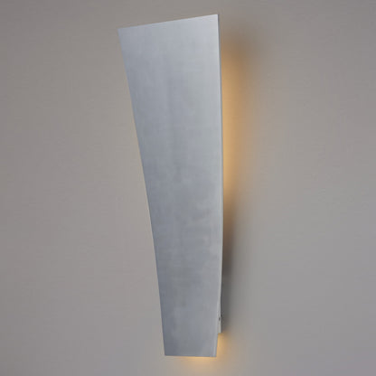 ET2 Contemporary Lighting Alumilux: Prime LED Outdoor Wall Sconce in Satin Aluminum E41499-SA