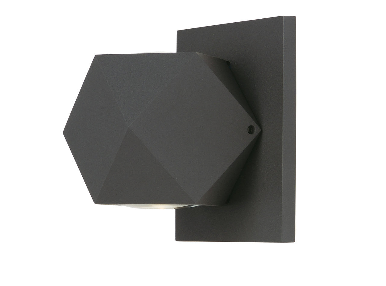 ET2 Contemporary Lighting Alumilux: Elemental LED Outdoor Wall Sconce in Bronze E41532-BZ