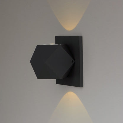 ET2 Contemporary Lighting Alumilux: Elemental LED Outdoor Wall Sconce in Bronze E41532-BZ