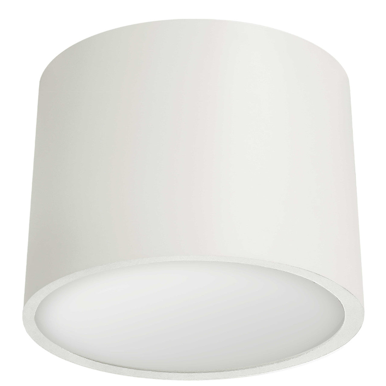 Dainolite 15W Flush Mount, Matte White with White Diffuser ECO-C1015-MW