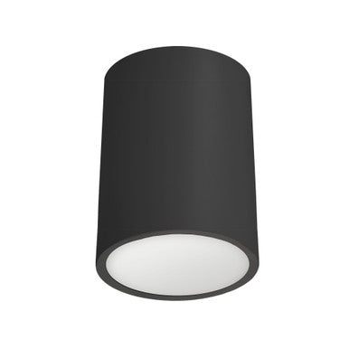 Dainolite 12W Flush Mount, Matte Black  ECO-C512-MB