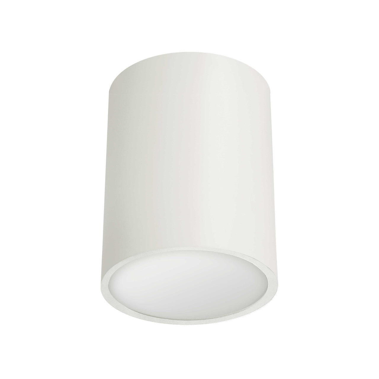 Dainolite 12W Flush Mount, Matte White  ECO-C512-MW