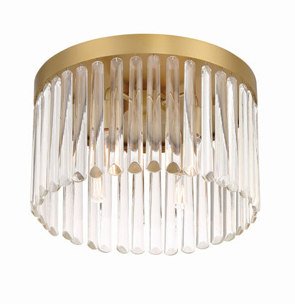 Crystorama Emory 4 Light Modern Gold Ceiling Mount EMO-5400-MG