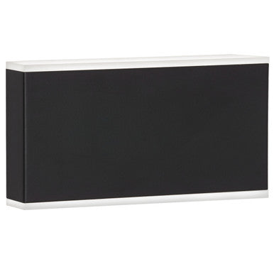 Dainolite 20W Wall Sconce, Matte Black with Frosted Acrylic Diffuser EMY-105-20W-MB