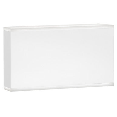 Dainolite 20W Wall Sconce, Matte White with Frosted Acrylic Diffuser EMY-105-20W-MW