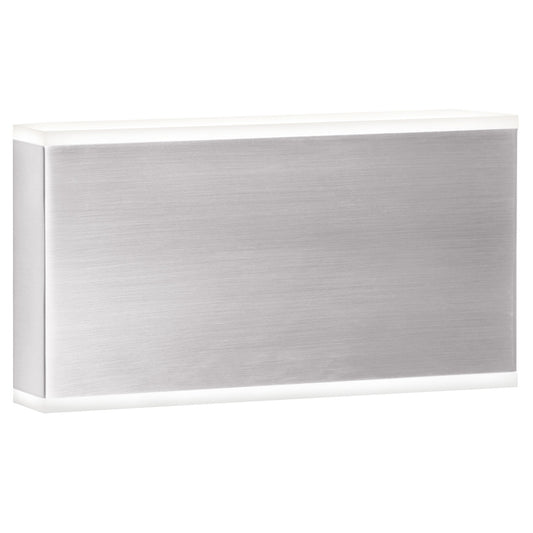 Dainolite 20W Wall Sconce, Satin Chrome with Frosted Acrylic Diffuser EMY-105-20W-SC