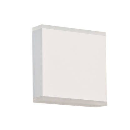 Dainolite 15W LED Wall Sconce, Matte White with Frosted Acrylic Diffuser EMY-550-5W-MW