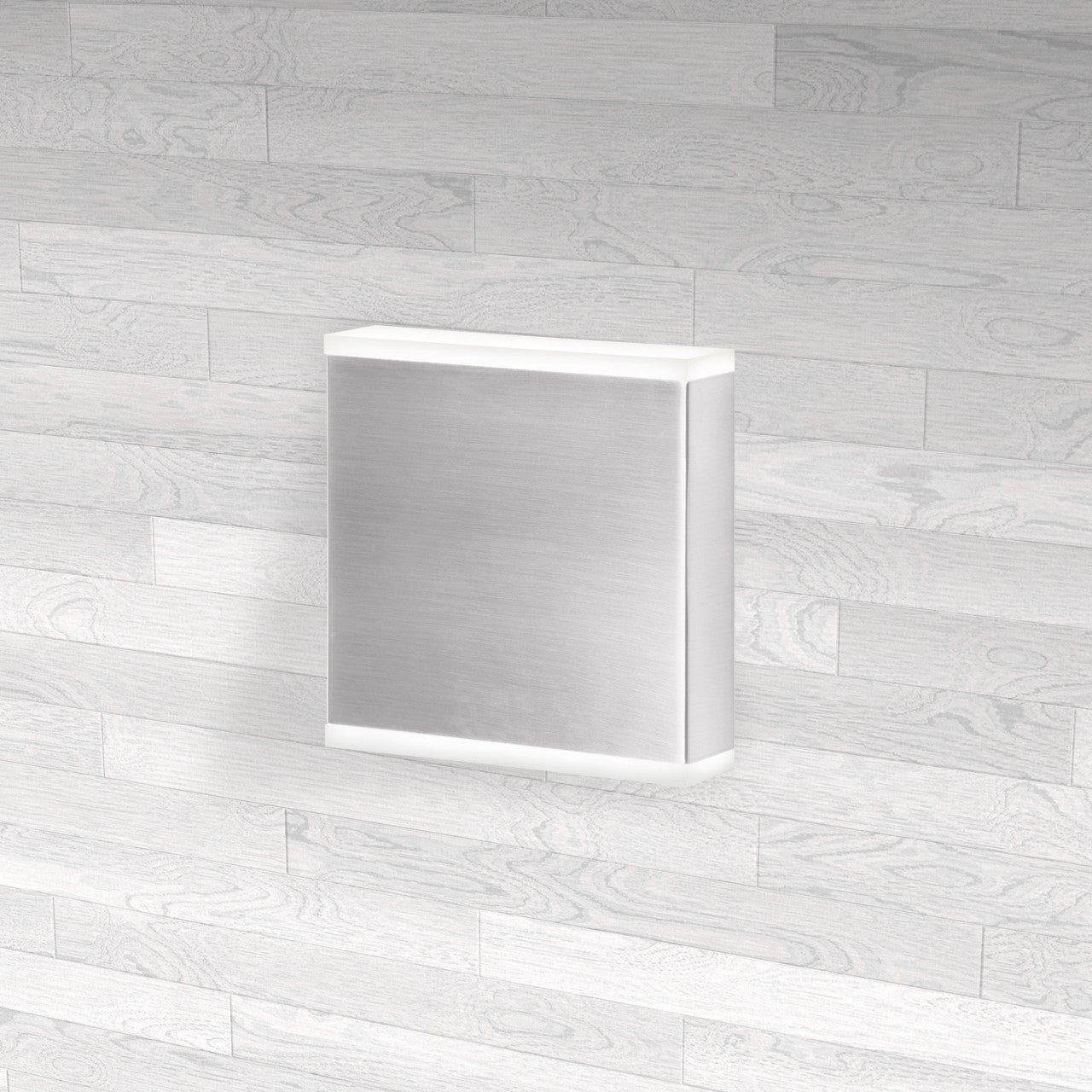 Dainolite 15W LED Wall Sconce, Satin Chrome with Frosted Acrylic Diffuser EMY-550-5W-SC