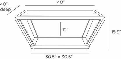 Arteriors Home Welbourne Cocktail Table FCS04