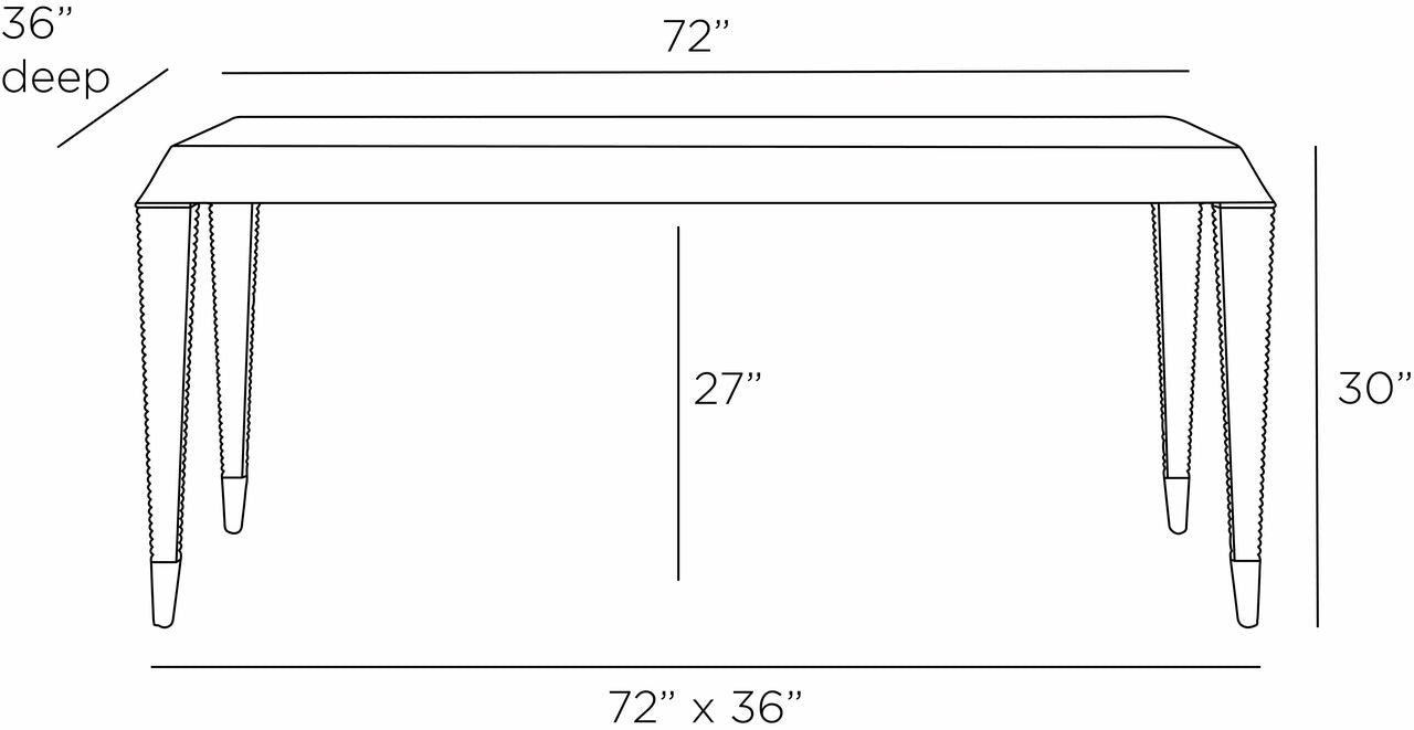 Arteriors Home Tristan Dining Table FDS05