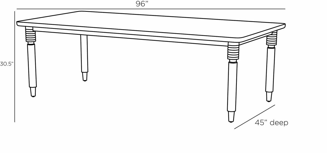 Arteriors Home Andrade Dining Table FDS09