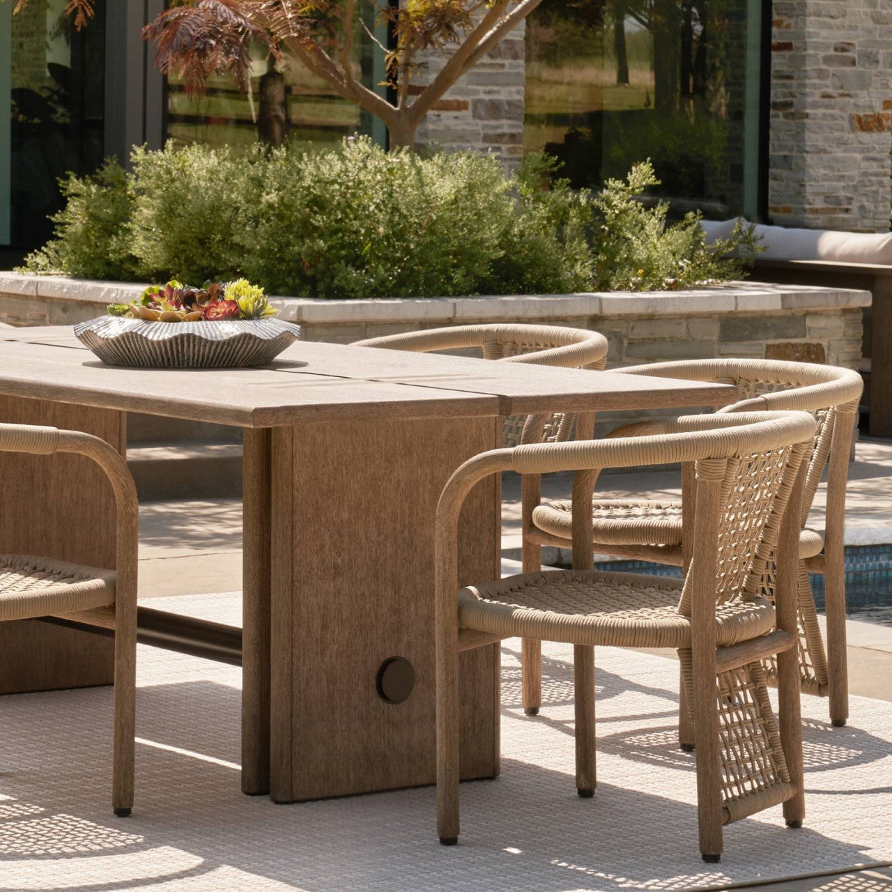 Arteriors Home Dominic Outdoor Dining Table FDS13