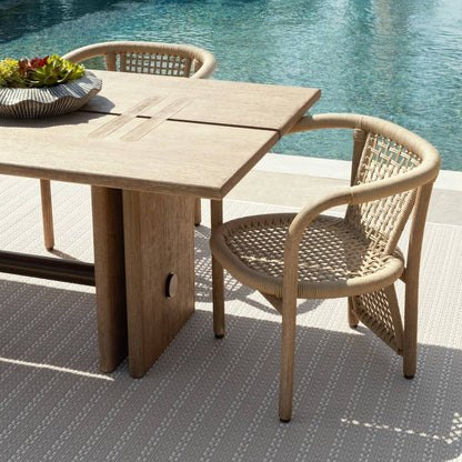 Arteriors Home Dominic Outdoor Dining Table FDS13