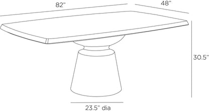 Arteriors Home Forgey Dining Table FDS20