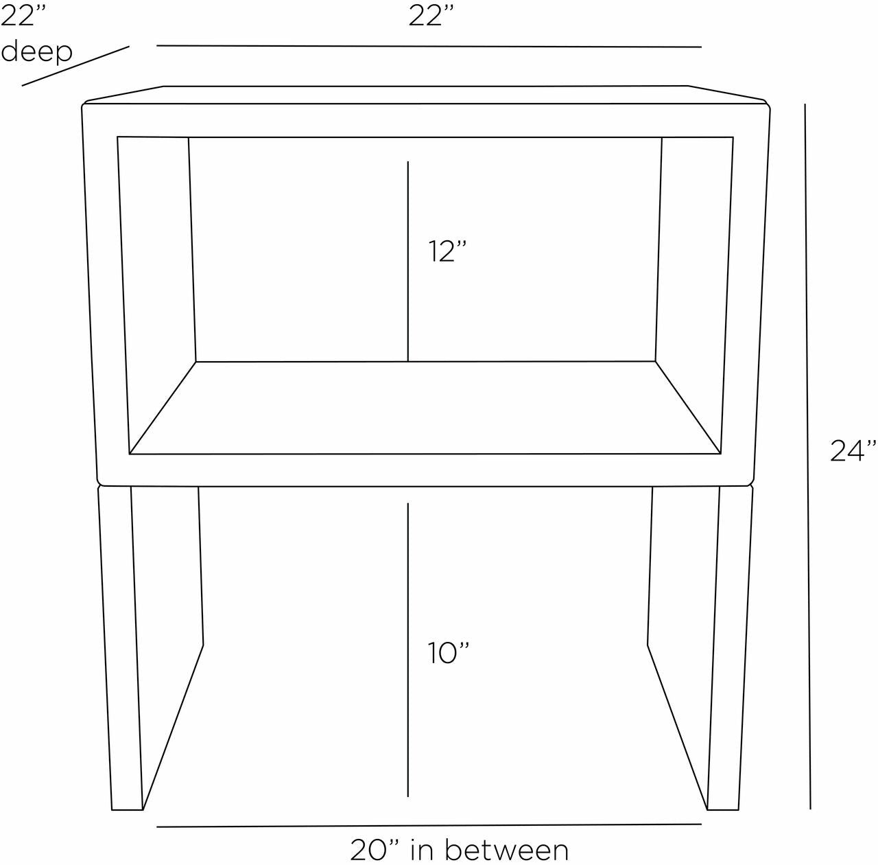 Arteriors Home Talcon End Table FEI07