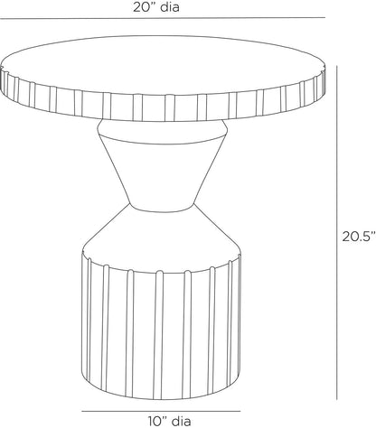 Arteriors Home Calypso End Table FEI23