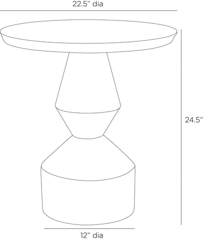 Arteriors Home Calypso Outdoor End Table FES11