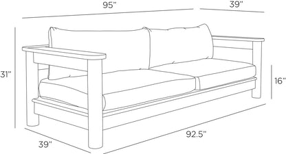 Arteriors Home Caldwell Outdoor Sofa FFS01