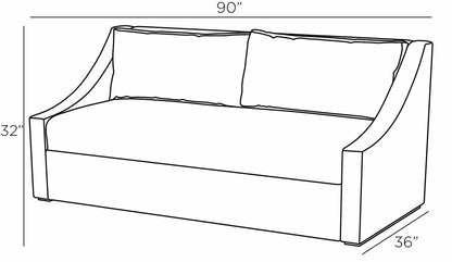 Arteriors Home Boudreaux Sofa FFU02