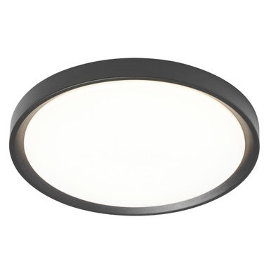 Dainolite 30W Flush Mount, Sandy Black Finish FID-1630LEDFH-MB