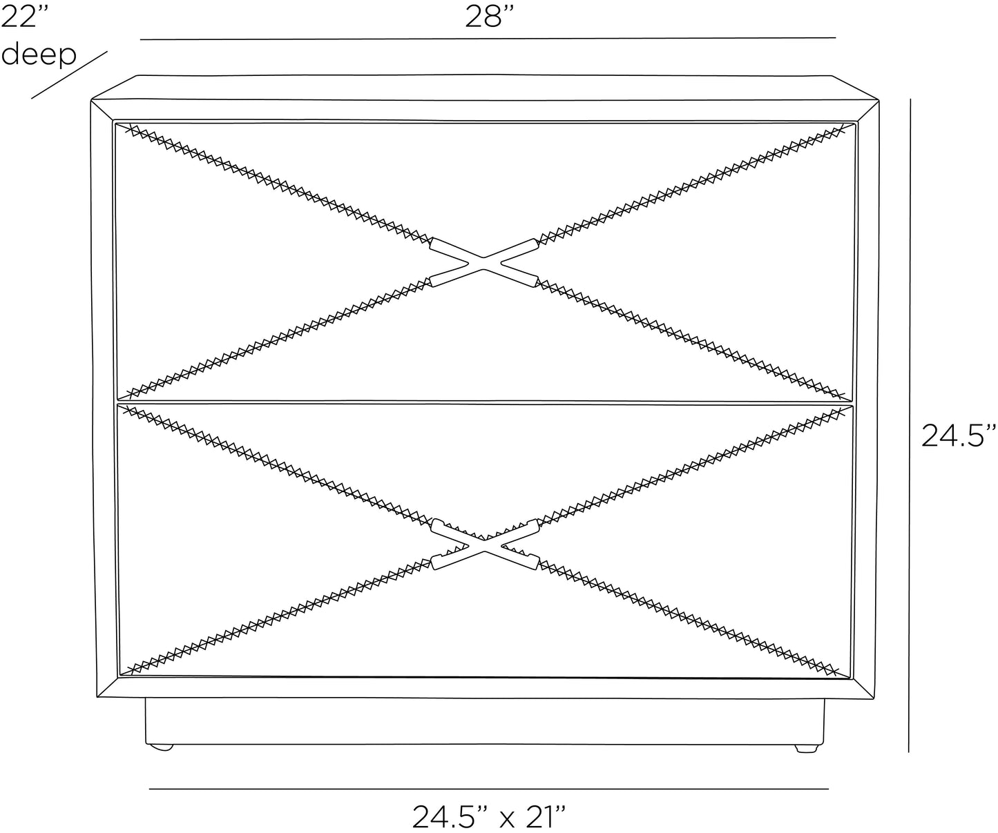 Arteriors Home Hartzel Side Table FII06