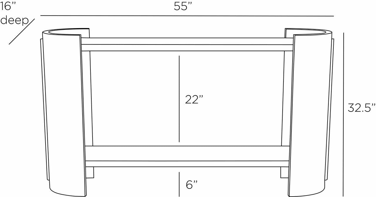 Arteriors Home Warley Console FLI04