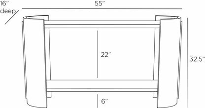 Arteriors Home Warley Console FLI04