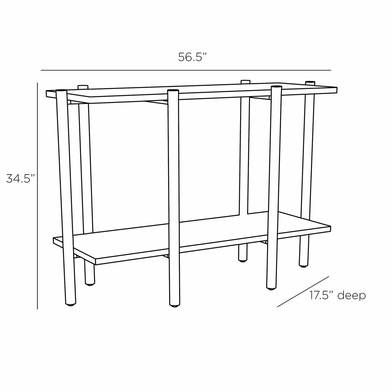 Arteriors Home Andor Console FLI07