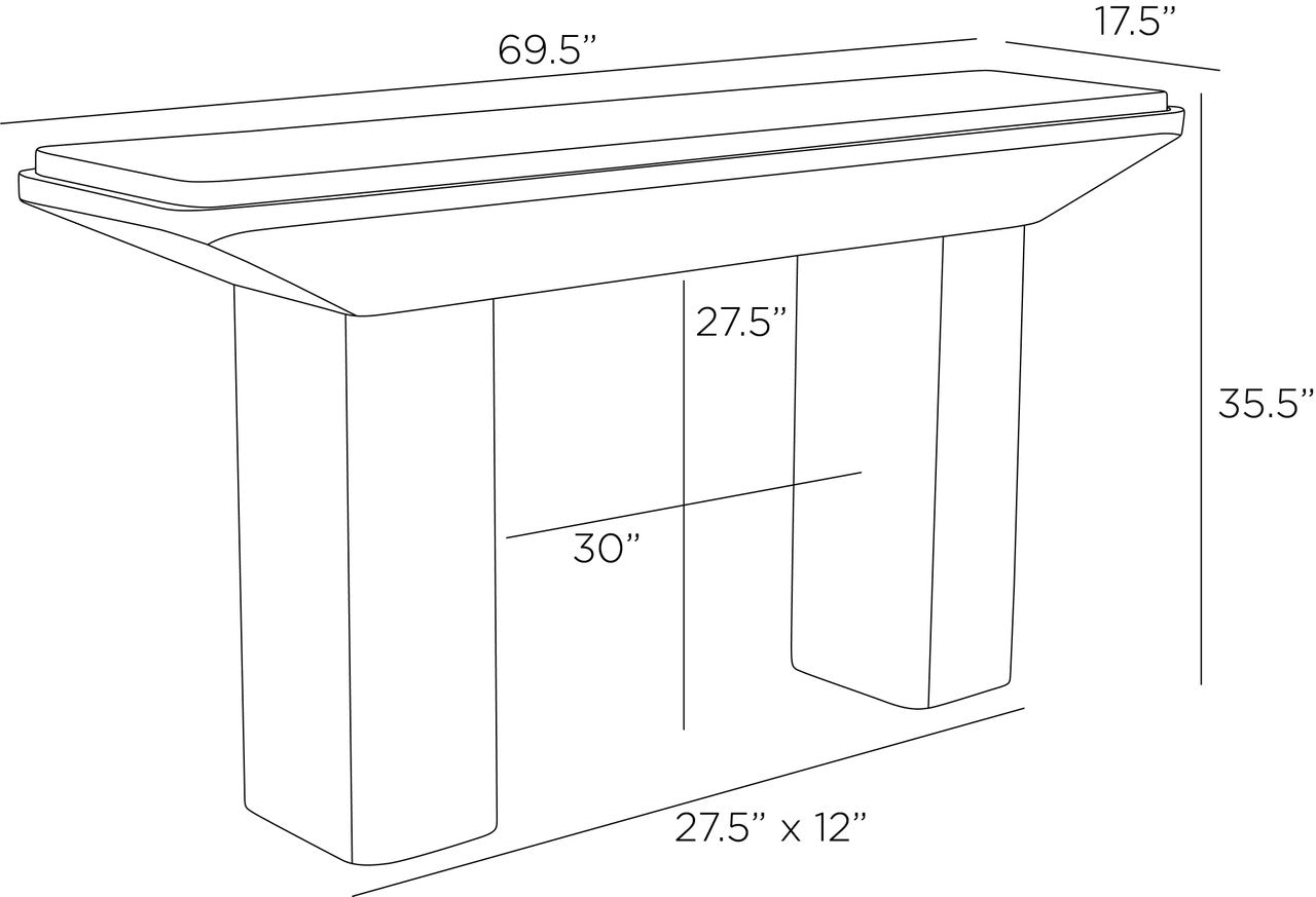 Arteriors Home Elio Console FLI11