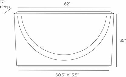 Arteriors Home Tatton Console FLS01