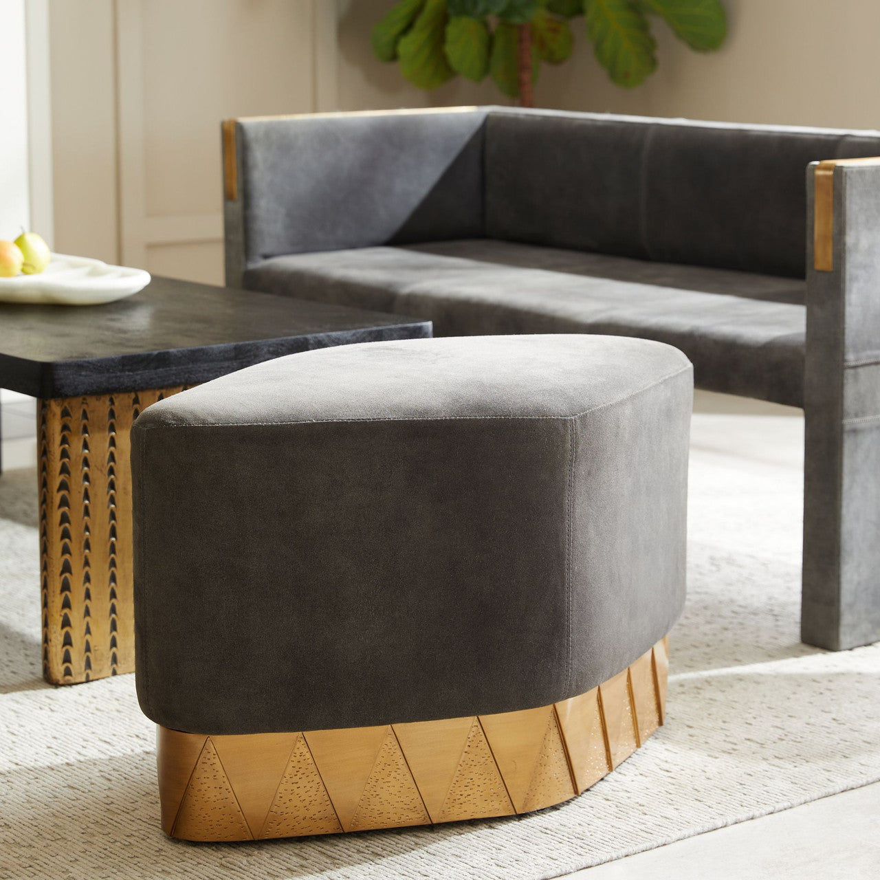 Arteriors Home Duvall Ottoman FOI12