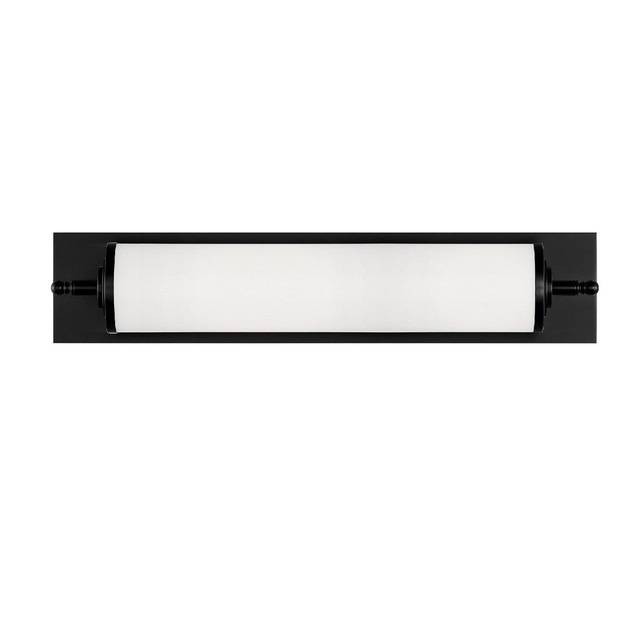 Crystorama Foster 1 Light Matte Black Bathroom Vanity FOS-A8051-MK