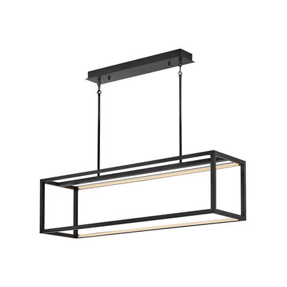 Fredrick Ramond Lighting Onyx LED Linear Black FR31038BLK