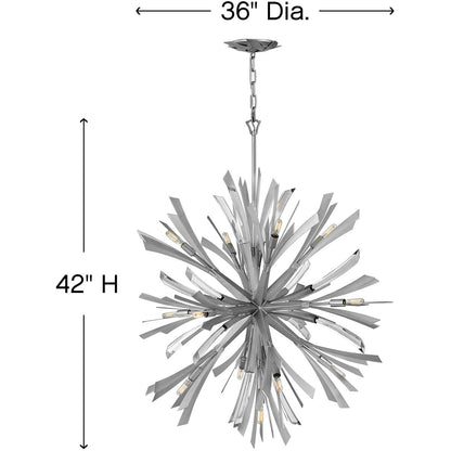 Fredrick Ramond Lighting Vida Large Orb Glacial FR40905GG