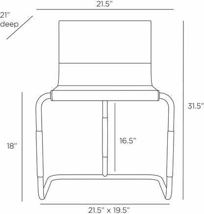 Arteriors Home Vermillian Chair FRI03