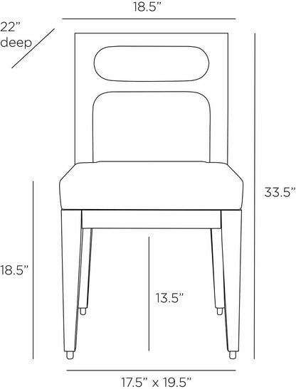 Arteriors Home Thaden Dining Chair FRI04