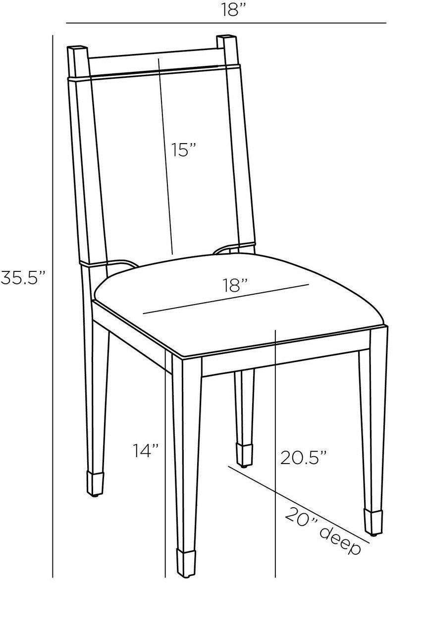 Arteriors Home Burdock Dining Chair FRI07