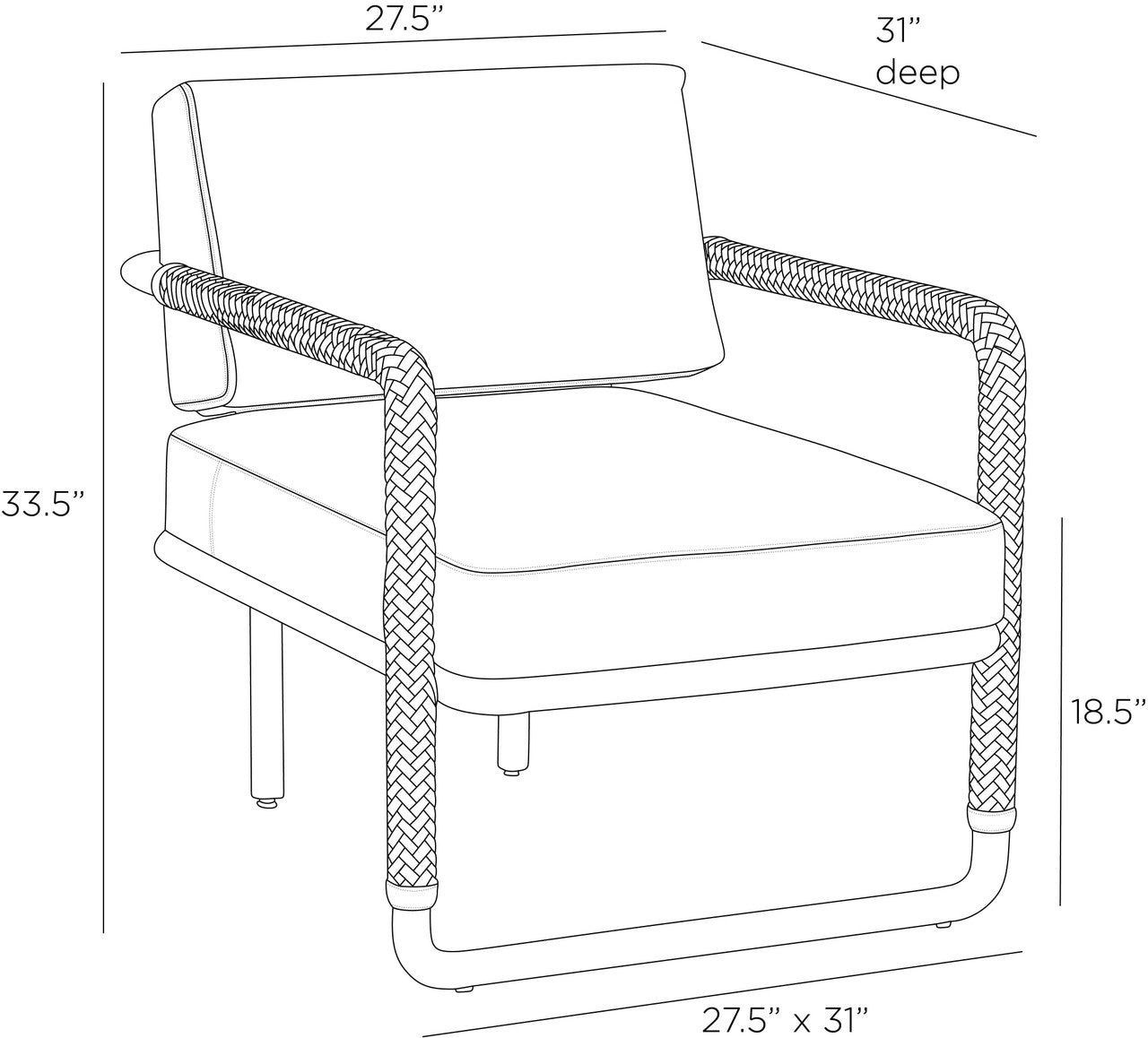 Arteriors Home Durham Chair FRI15