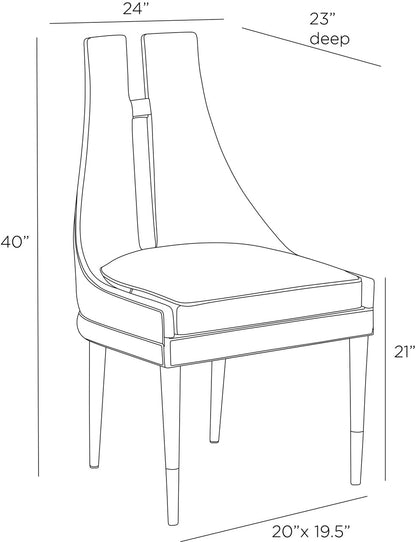 Arteriors Home Crowley Dining Chair FRI16