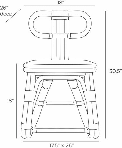 Arteriors Home Urbana Dining Chair FRS04