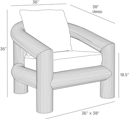 Arteriors Home Easley Outdoor Chair FRS10