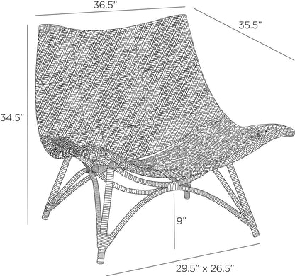 Arteriors Home Margot Outdoor Lounge Chair FRS13