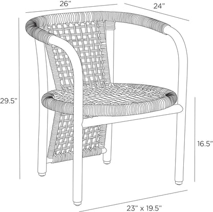 Arteriors Home Chapman Outdoor Dining Chair FRS17