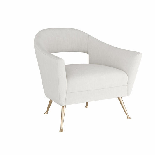 Arteriors Home Weddington Chair Polar Bouclé FRU04