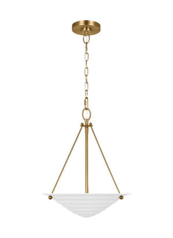 Visual Comfort Studio Alexa Hampton Dosinia Medium Pendant in Textured White AP1202TXW