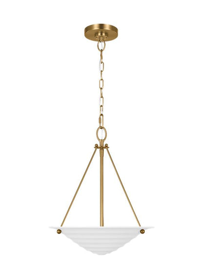 Visual Comfort Studio Alexa Hampton Dosinia Medium Pendant in Textured White AP1202TXW