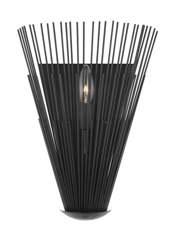 Visual Comfort Studio Alexa Hampton Helios Pocket Sconce in Aged Iron AW1101AI