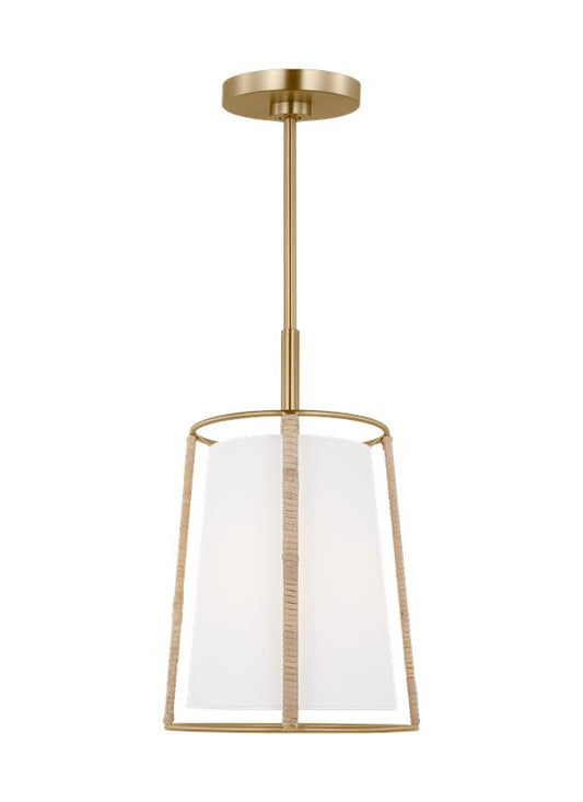 Visual Comfort Studio Drew & Jonathan Cortes Medium Hanging Shade in Satin Brass DJP1011SB