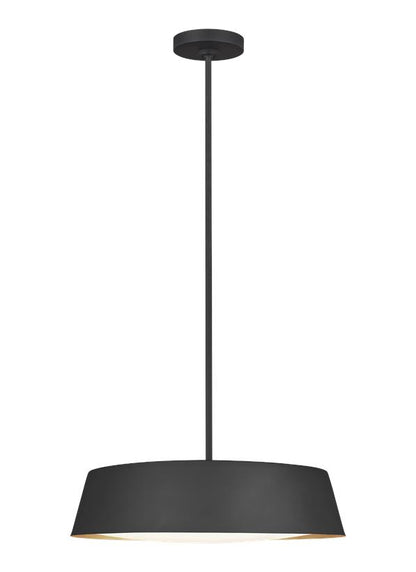 Visual Comfort Studio Ellen DeGeneres Asher Pendant in Midnight Black EP1055MBK